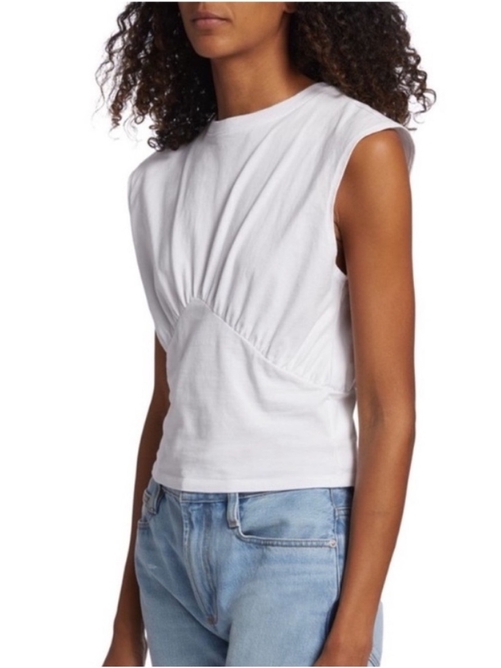Frame Empire Organic Cotton
Sleeveless Top